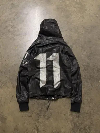 11 by Boris Bidjan Saberi Leather Scuba Jacket
