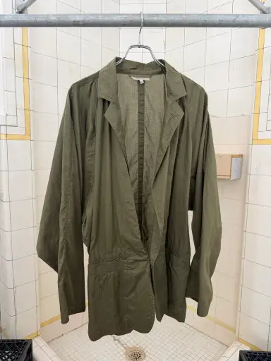 1980s Gianni Versace Deformed Lightweight Blazer - Size XL