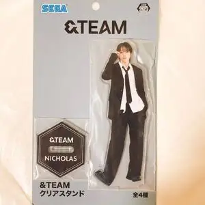 &TEAM クリアスタンド NICHOLAS ニコラス SEGA プライズ　訳あり　アクリルスタンド　アクスタ　未使用