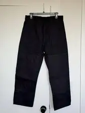 ARPENTEUR HAND DYED TWILL 4 POCKET PANT - DARK WOAD BLUE  - SIZE 32