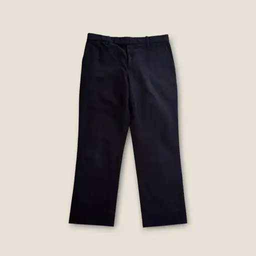 Marni Tailored Cotton Trousers - Size UK 12