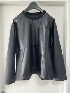 ANREALAGE anseason FakeLeatherPullover48