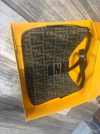 Borsa Fendi Zucca marrone