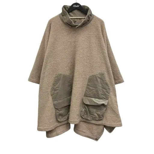 フリースポンチョ