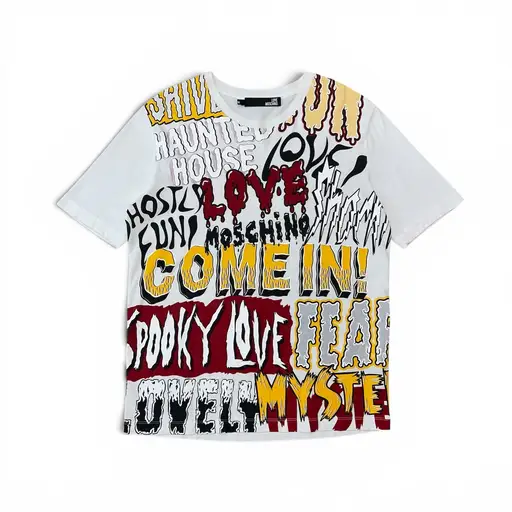 '' MOSCHINO '' Short Sleeve Tee