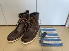 yuketen メインガイドブーツ　ウイングチップ　ビブラムソール
