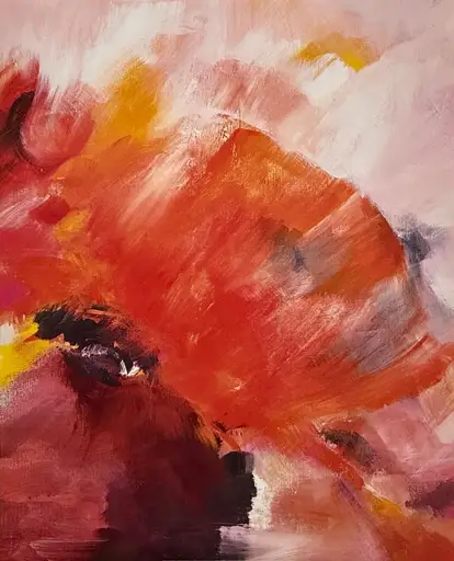 Genevieve Dolce - "Coquelicots I"