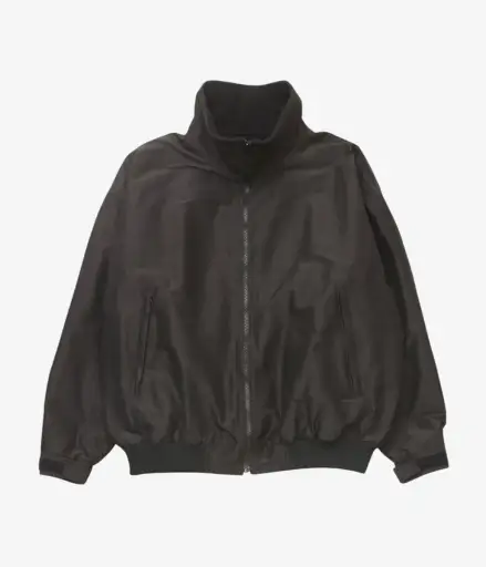COMOLI ''コットンシルク トラックジャケット'' (BROWN)