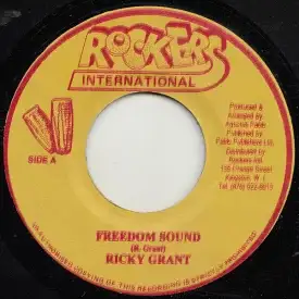 【中古】ジャマイカ7” Ricky Grant Freedom Sound NONE Rockers Internationa /00080