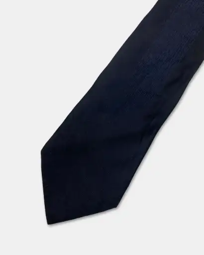 Jil Sander 2000s Almost Classic Tie Navy