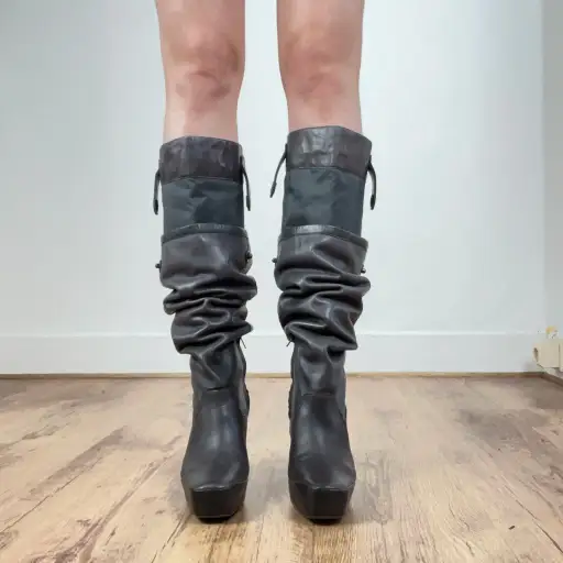 Rare boots Marithé + François Girbaud