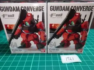 出品No.1721 リック・ディアス 赤 黒 リックディアス ノーマル シークレット FW GUNDAM CONVERGE ガンダ