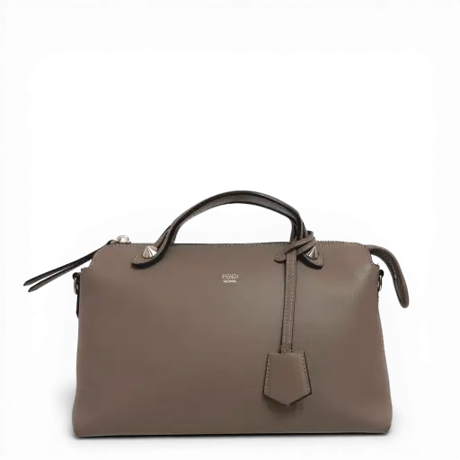 Vitello Dolce Medium By The Way Boston Bag Tortora