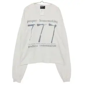 ENFANTS RICHES DEPRIMES アンファン リッシュ デプリメ 長袖Ｔシャツ カットソー ロンT クロップド丈