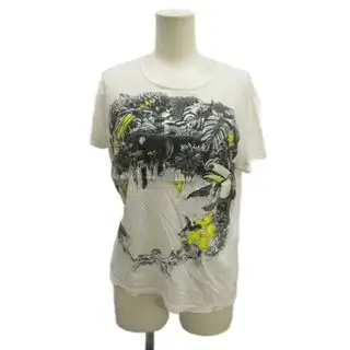 バレンシアガ ジャングル プリント Tシャツ カットソー クルーネック 34 白 バレンシアガ(BALENCIAGA)のレディースのトップス(カットソー(半袖/袖なし))の商品詳細ページへのリンク