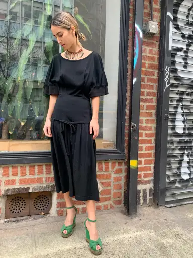 1980’s Comme des Garçons Wool Woven Knit Dress