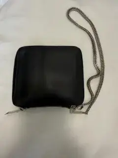 SAINT LAURENT チェーン付き二つ折り財布