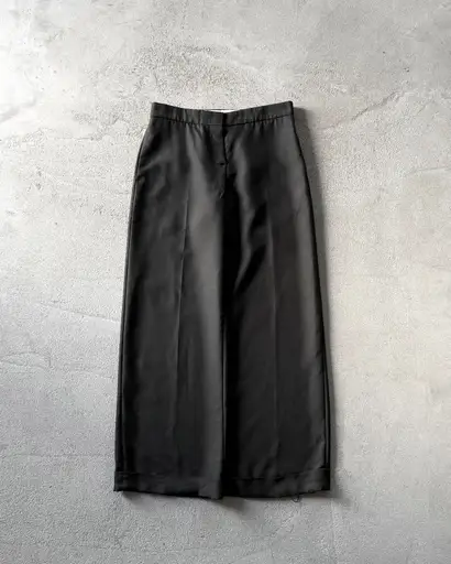 FW2001 Alexander McQueen "What a Merry-Go-Round" Wide-leg Pants