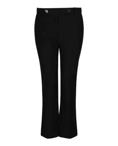 Crepe Couture Pleated Pants
