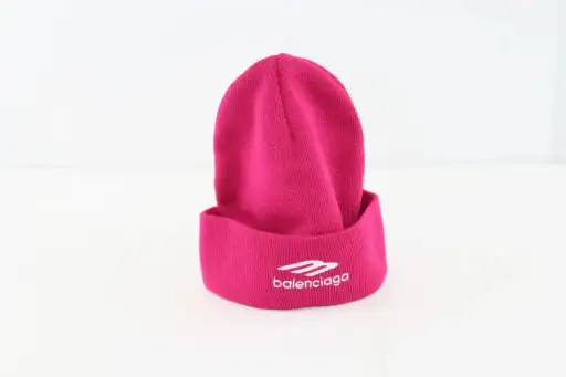 o1rshd1 Size:1 / Stretchy Knit Sports Beanie Peony Pink