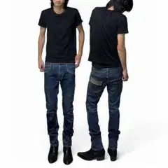 giuliano Fujiwara shadow panel denim