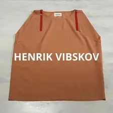 Rare HENRIK VIBSKOV Sleeveless Top Size L - Fashion Women's Blouse