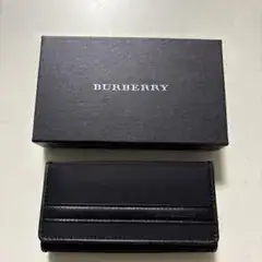 BURBERRY キーケース ブラック ノバチェック