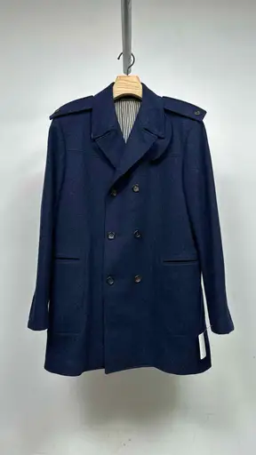 Thom Browne Double-breasted Wool Trench Coat