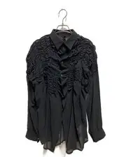 Comme des Garcons Sheer design blouse GR-B015 M Black