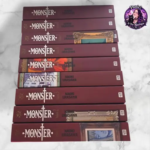 VIZ Media Monster Perfect Edition Manga Set 1-9 Naoki Urasawa Complete Thriller