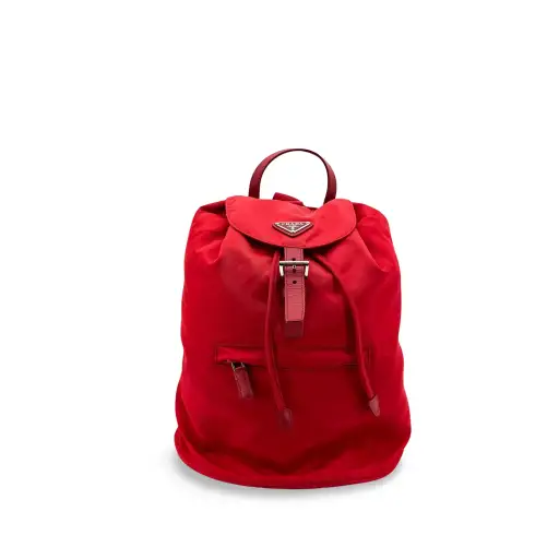 Prada Front Zip Drawstring Tessuto