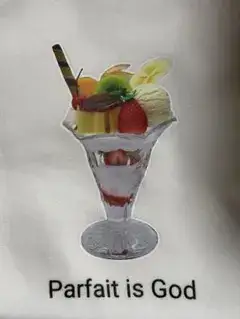 EFILEVOL エフィレボル Parfait is God パフェ ロンTEE