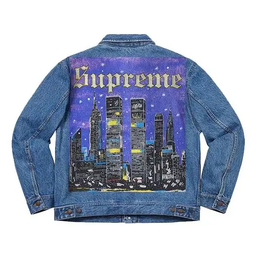 SUPREME NY SKYLINE SS19 JACKET - L
