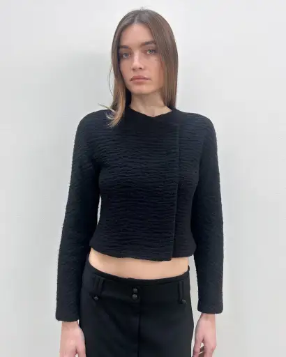 Emporio Armani FW1999 Hook & Eye Jacket