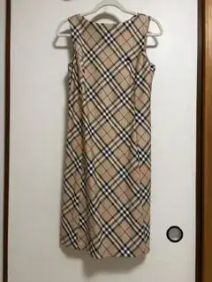 BURBERRY BLUE LABEL ノースリーブワンピース チェック