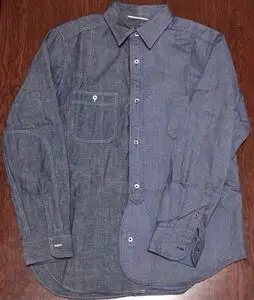 ナイジェル ケーボン ★希少！２大定番シャツを合体 British officers shirt + medical shirt NIGEL CABOURN