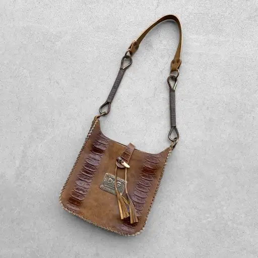 dolce & gabbana western leather bag