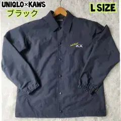 KAWS+WARHOL x UNIQLO コーチジャケット ブラック Lサイズ