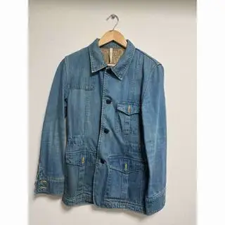 【希少】.efiLevol エフィレボル 10SS デニムジャケット 日本製 サイズ1 エフィレボル(.efiLevol)のメンズのジャケット/アウター(Gジャン/デニムジャケット)の商品詳細ページへのリンク