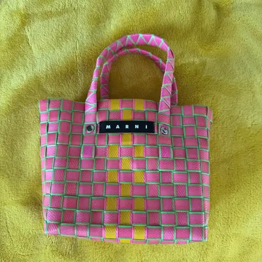 Woven Marni bag