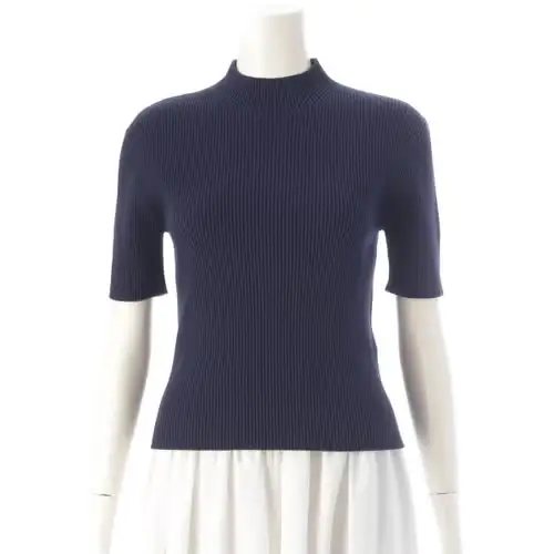 シーエフシーエル PORTRAIT CREASE TOP ポリエステル 半袖 カットソー
 トップス CF009KN079 ネイビー F