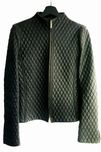 Gucci by Tom Ford Runway AW00 ‘Diamond’ Quilted Leather Biker Jacket