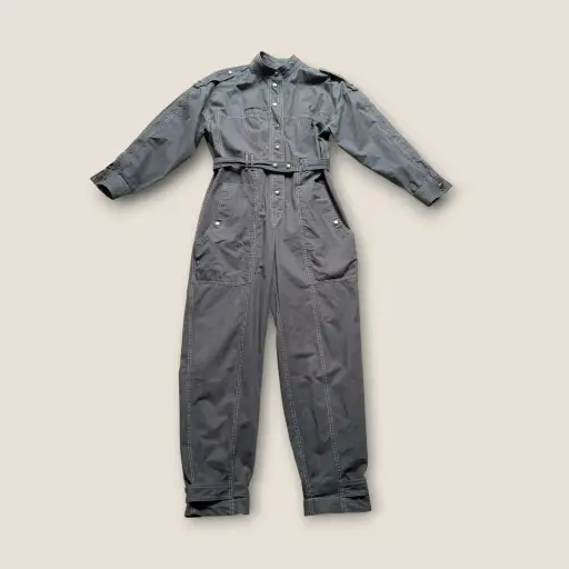 Isabel Marant Canvas Jumpsuit - Size UK 10