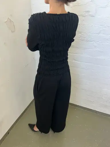 TRICOT COMME DES GARÇONS AD1990 WOOL SHIRRED SET