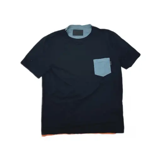 Prada Contrast Pocket Tee Size XXL
