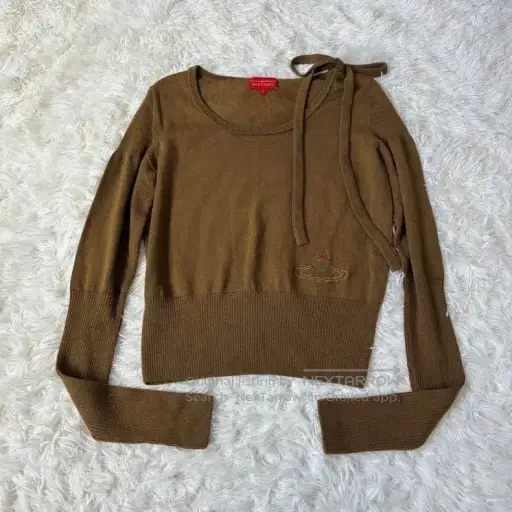 Vivienne Westwood Bow-tied sweater