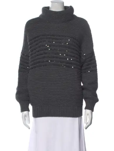 Virgin Wool Striped Sweater