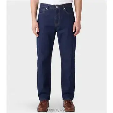 메종키츠네 테이퍼드 진 QM01101WD4026 INDIGO