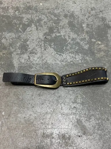 Roberto Cavalli Freedom Studded Leather Belt