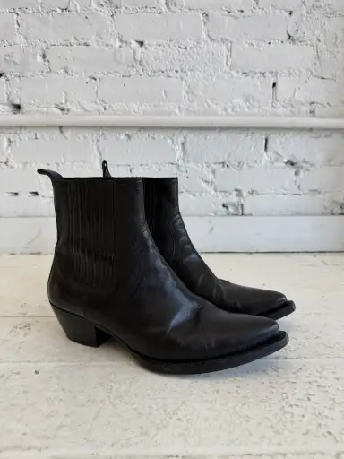 SAINT LAURENT ‘LUKAS’  WESTERN BOOTS